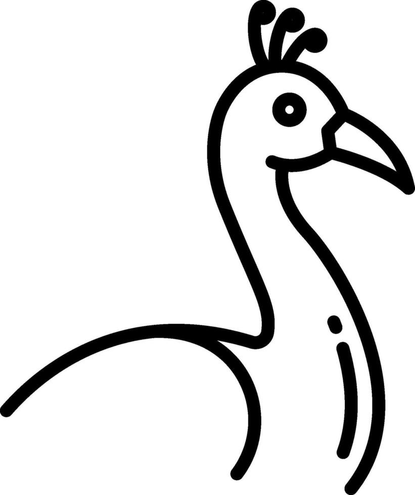 peacock illustration design vector