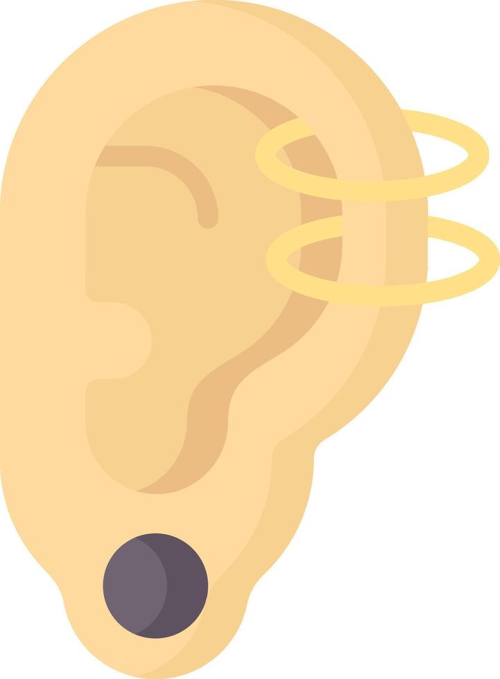 piercing illustration design vector
