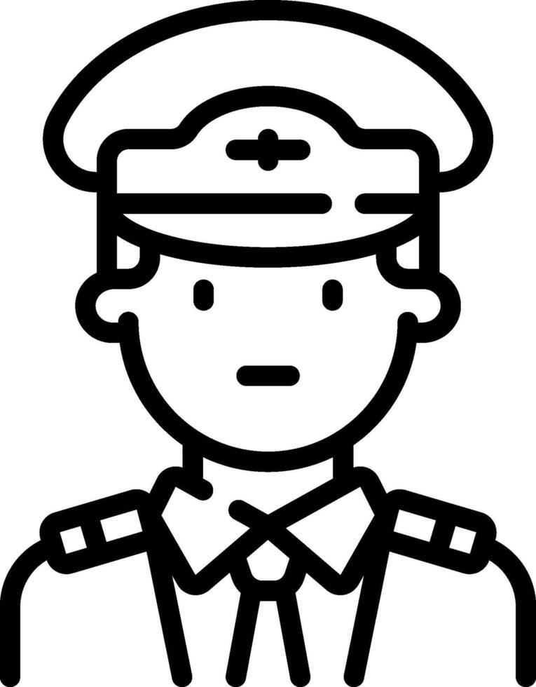pilot illustration design vector