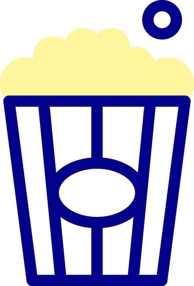 popcorn illustration design vector