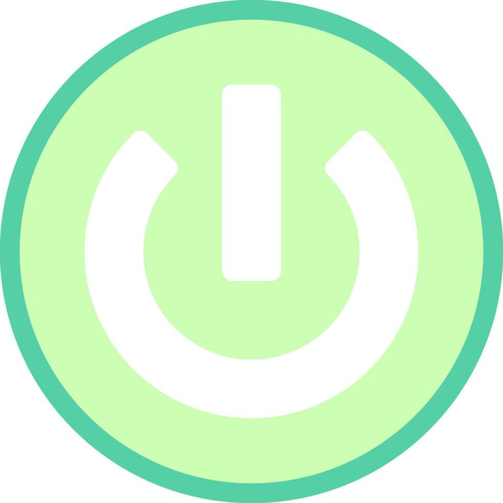 power button illustration design vector