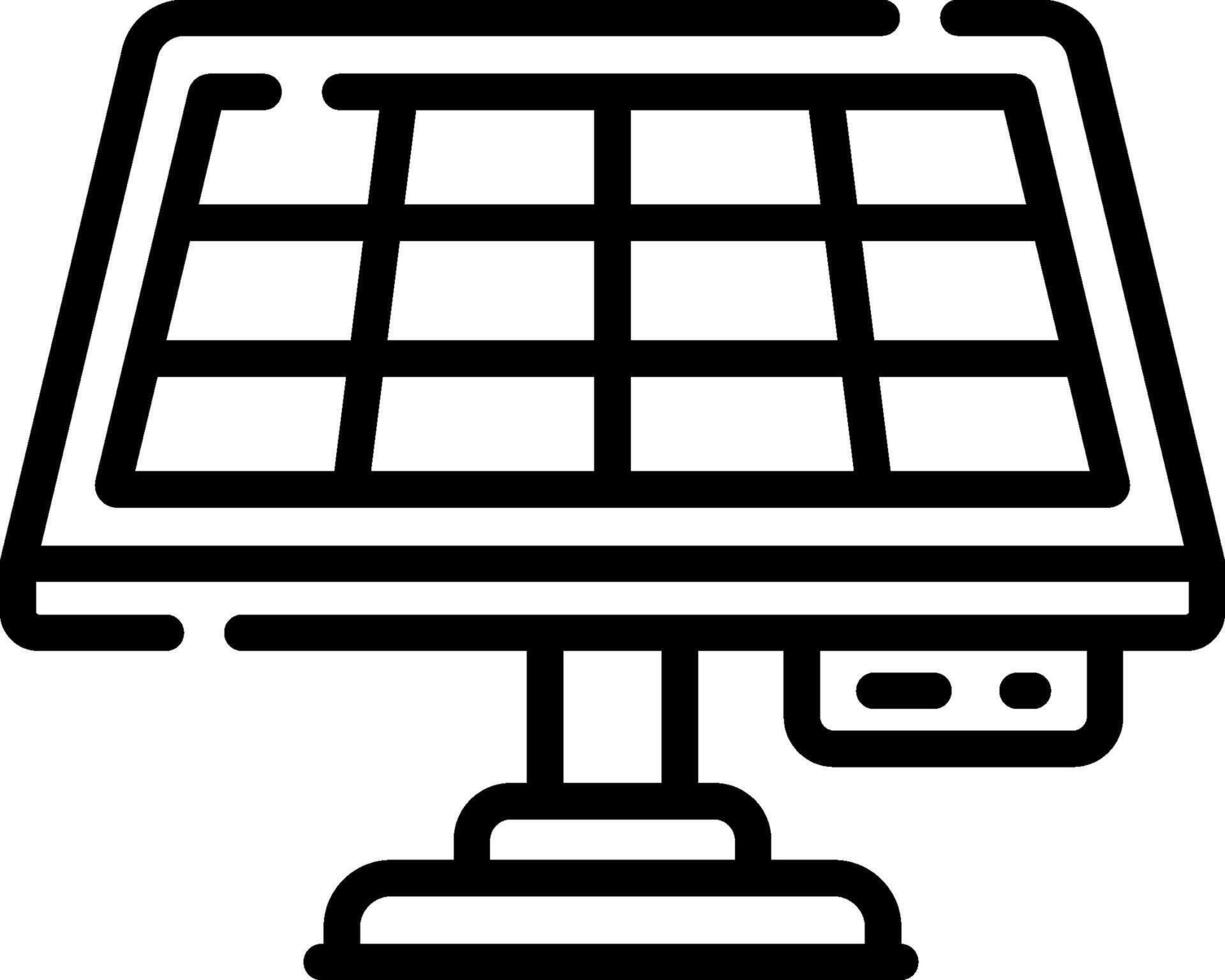 solar panel illustration design vector