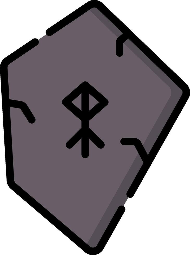 rune illustration design vector