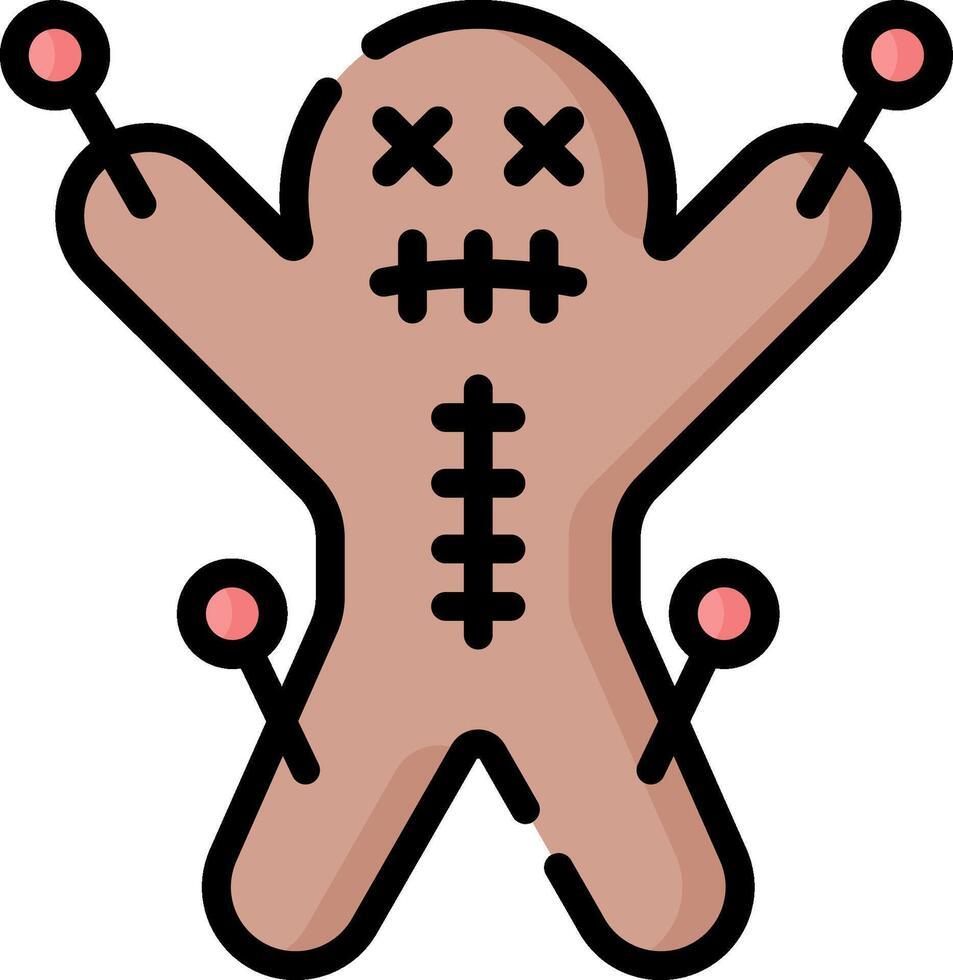 voodoo illustration design vector