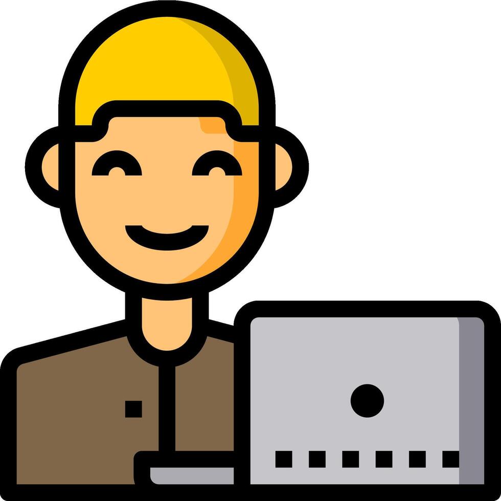user illustration design vector