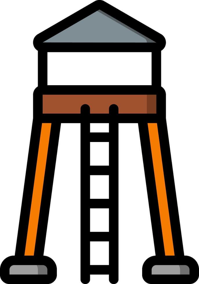 tower illustration design vector