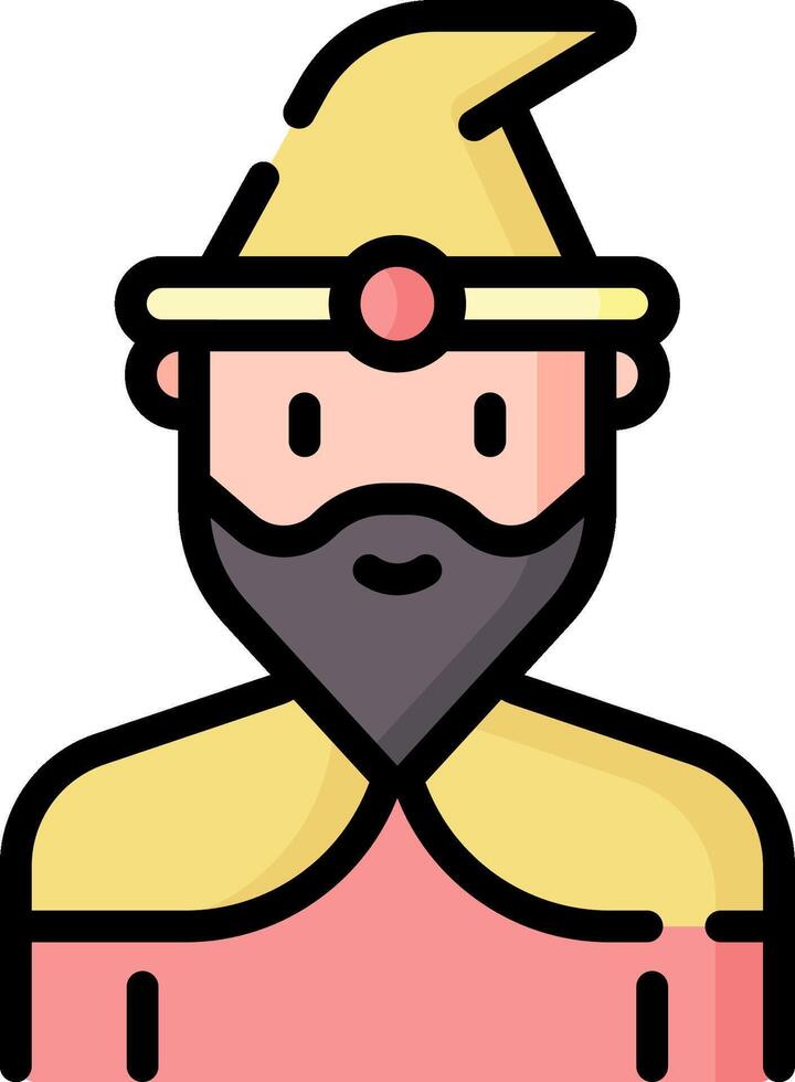 wizard illustration design vector