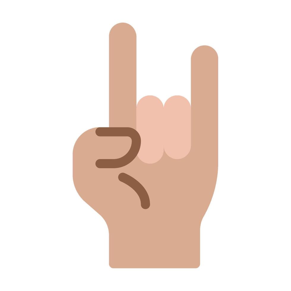 Rock sign icon for web, app, infographic, etc vector