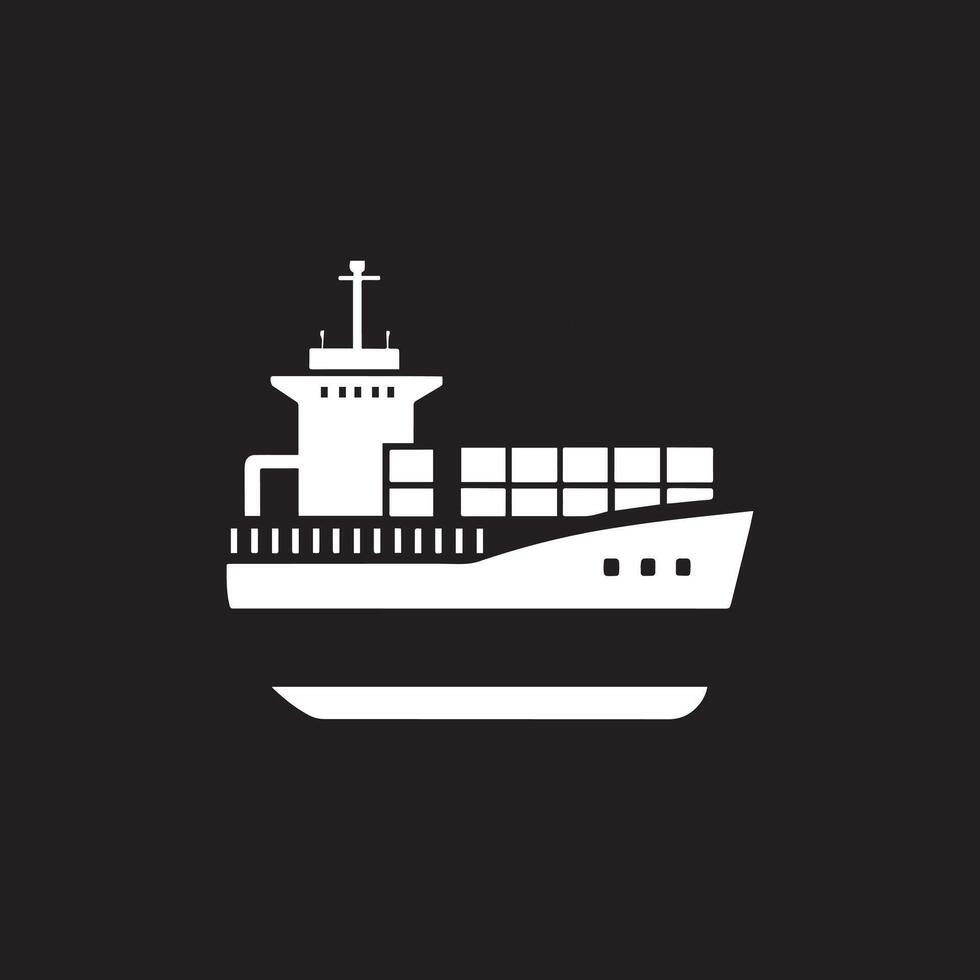 Sailing ship icon. vector