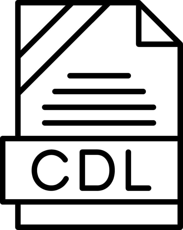 CDL Icon Design vector