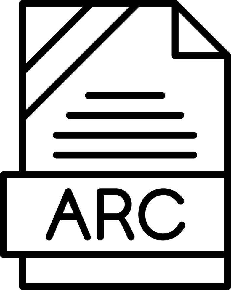 ARC Icon Design vector