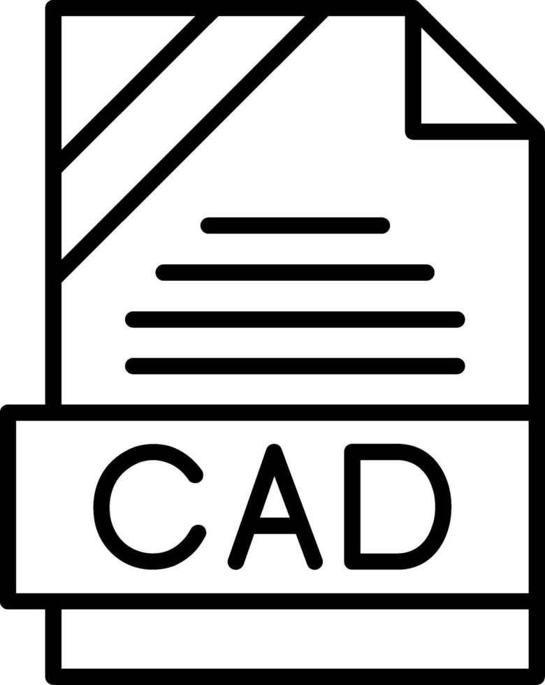 CAD Icon Design vector