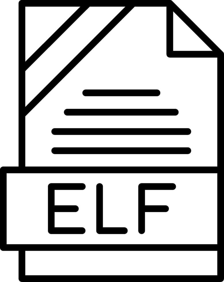 ELF Icon Design vector