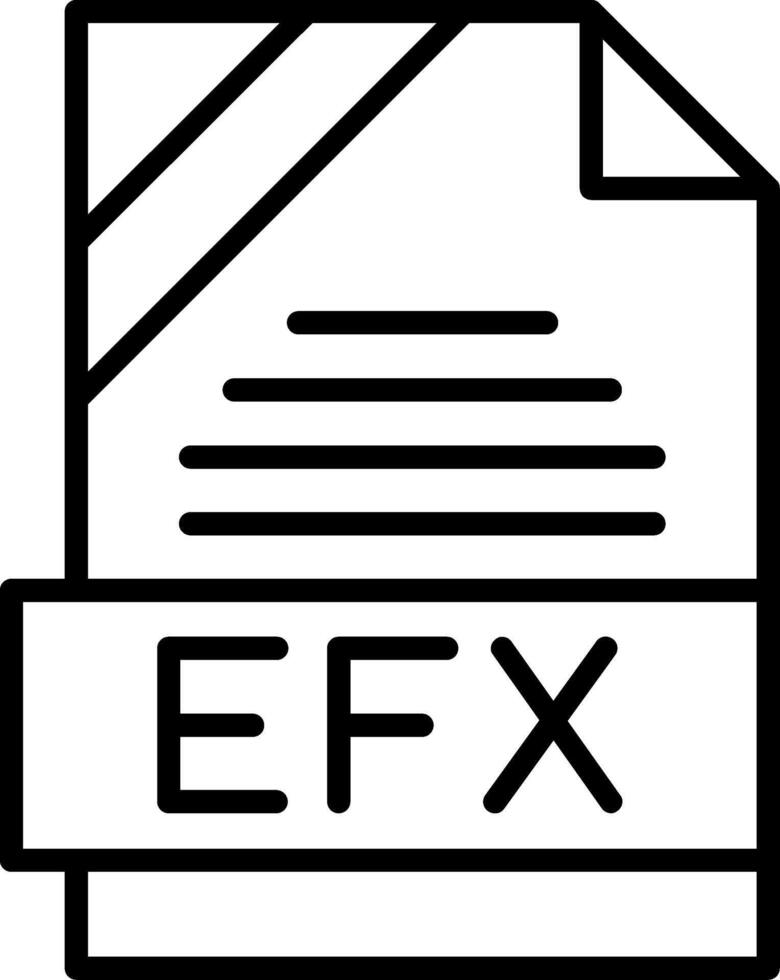 EFX Icon Design vector