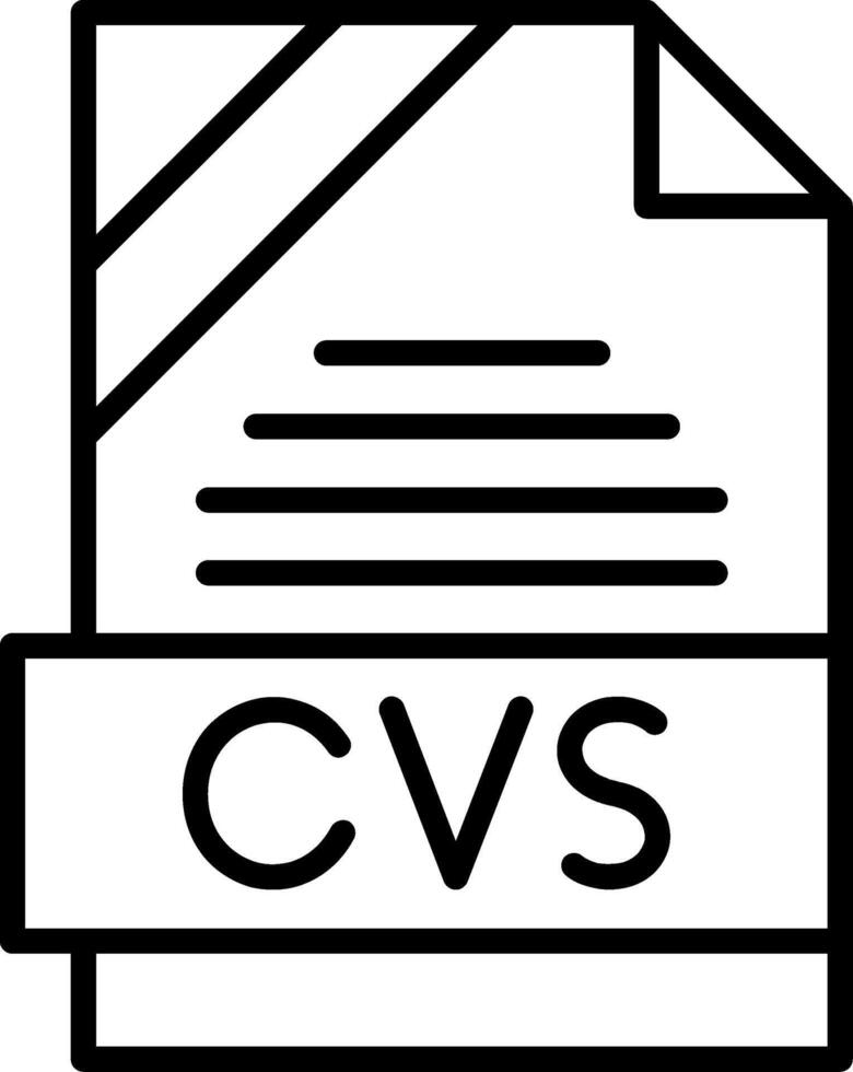 CVS Icon Design vector