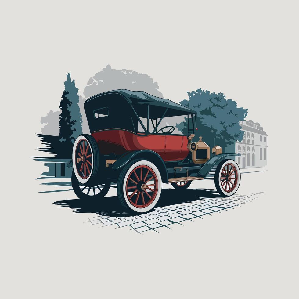 Presidential Luxury car illustration vector