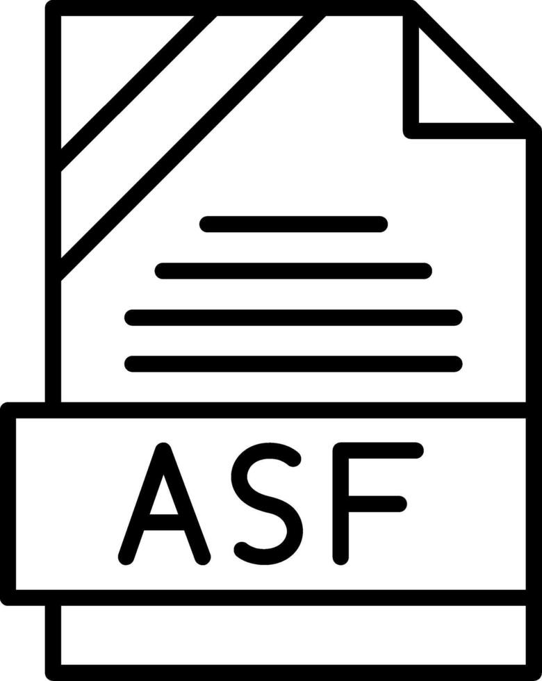 ASF Icon Design vector