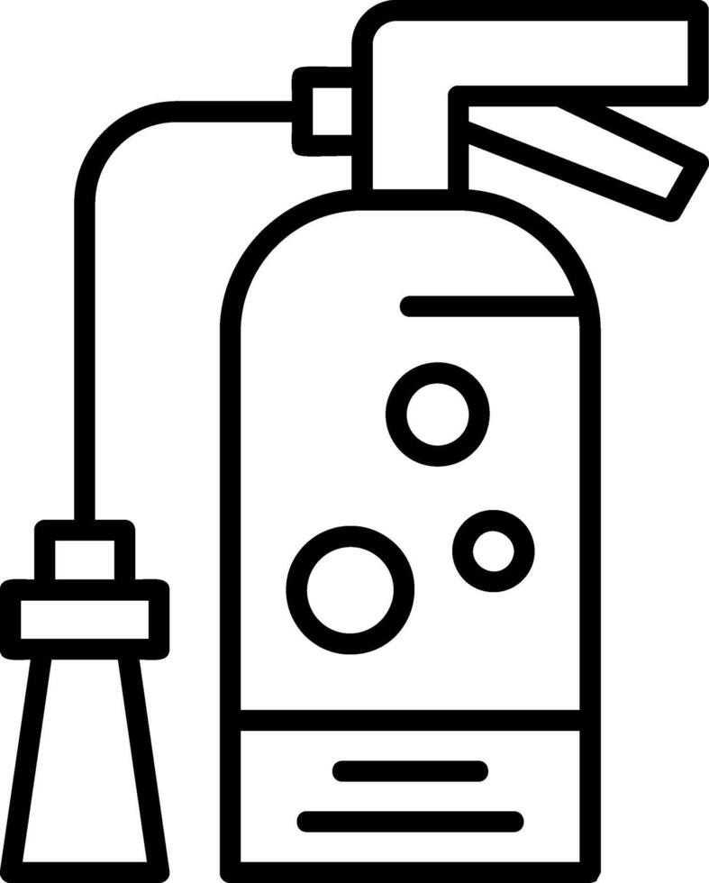 Fire extinguisher Icon Design vector