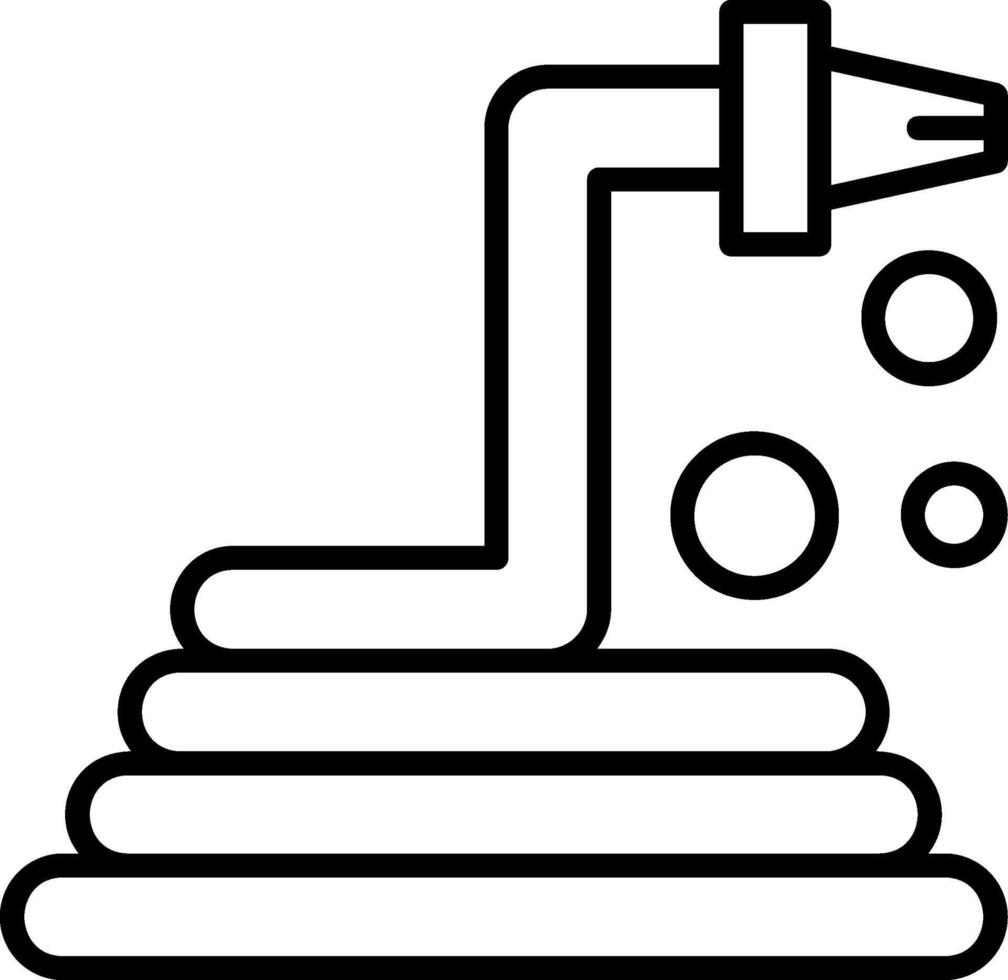Garden hose Icon Design vector