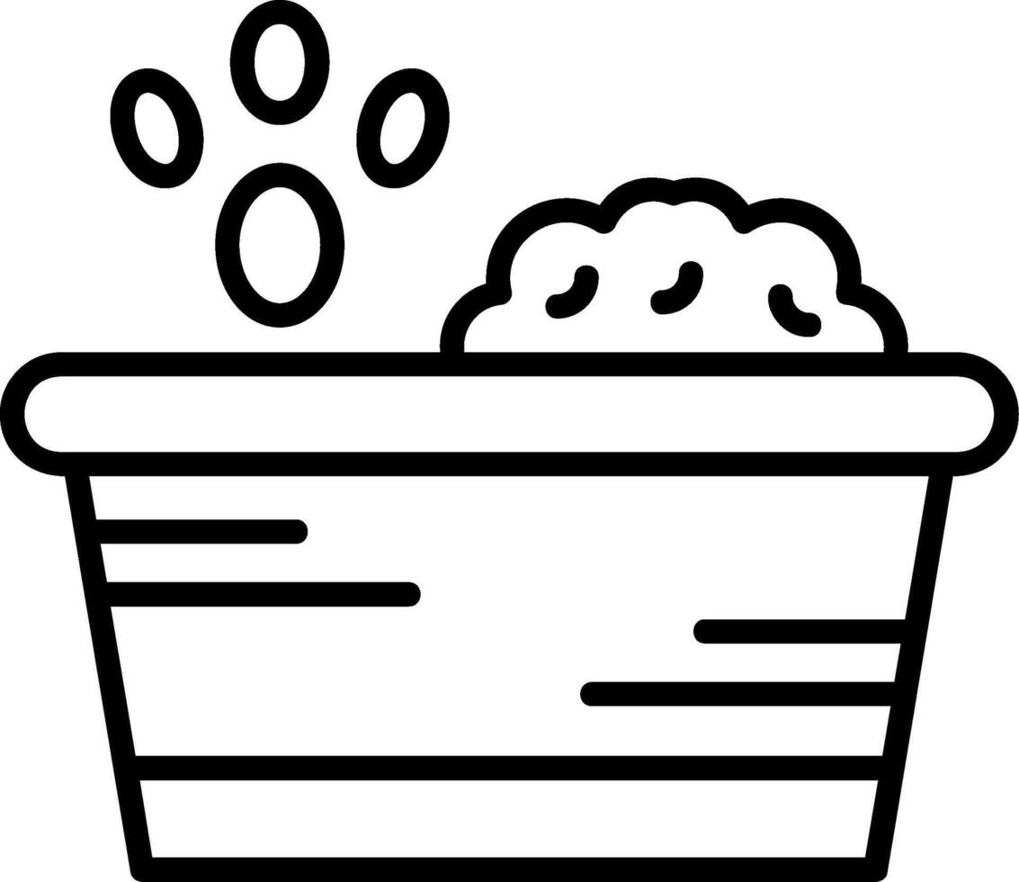 Cat litter box Icon Design vector