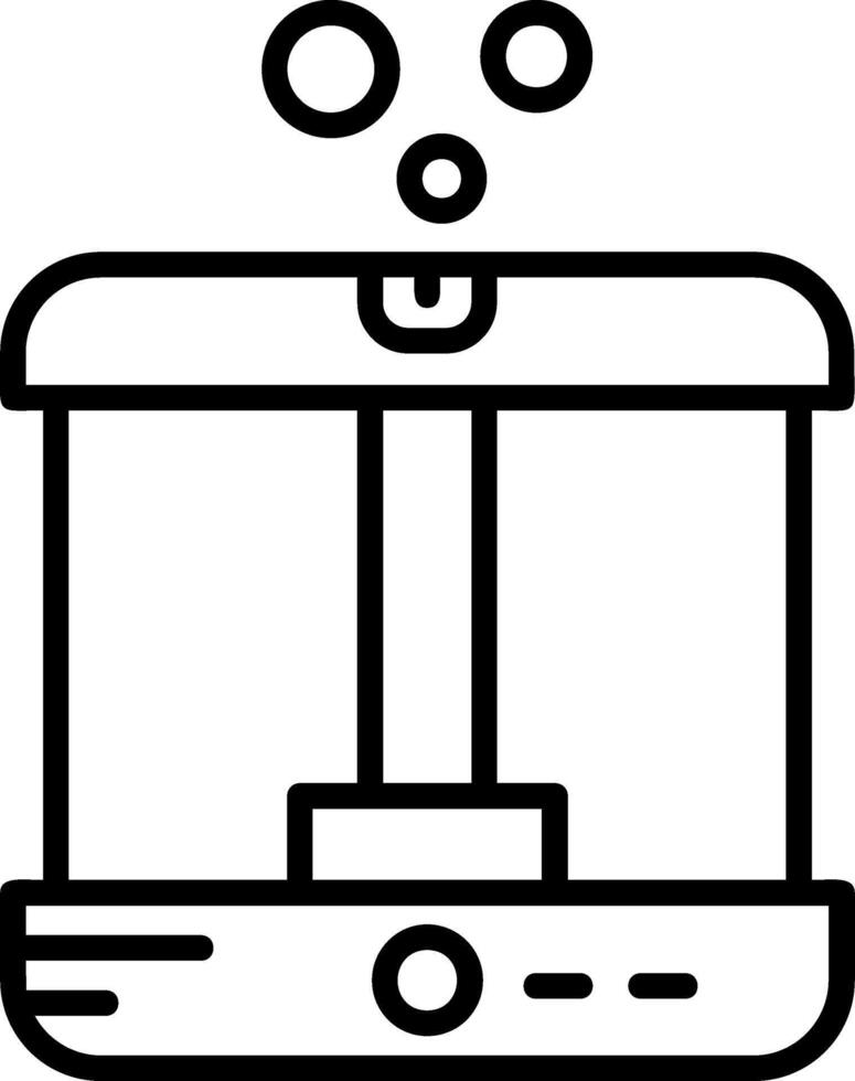 Humidifier Icon Design vector