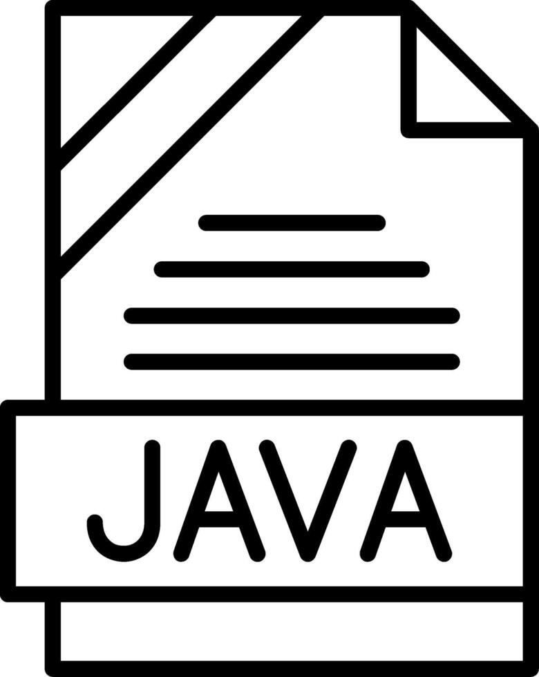 JAVA Icon Design vector