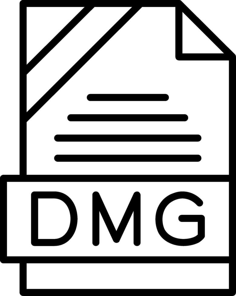 DMG Icon Design vector