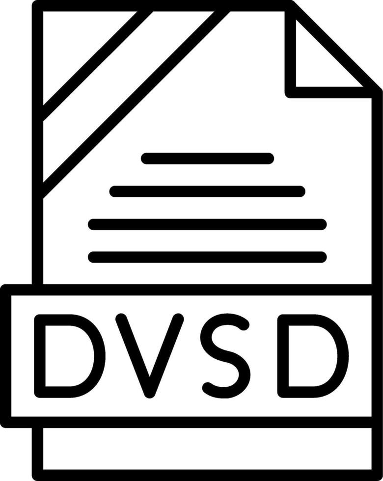 DVSD Icon Design vector