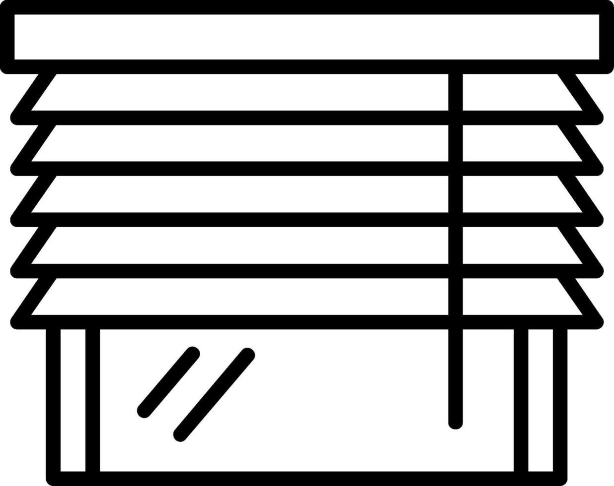 Blinds Icon Design vector
