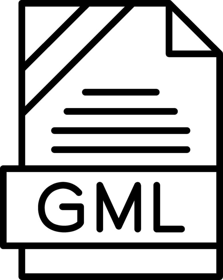 GML Icon Design vector