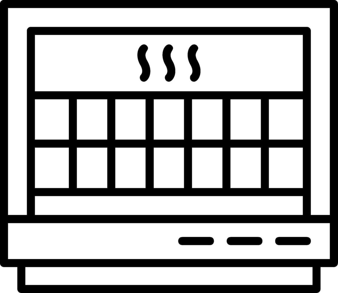 Heater Icon Design vector