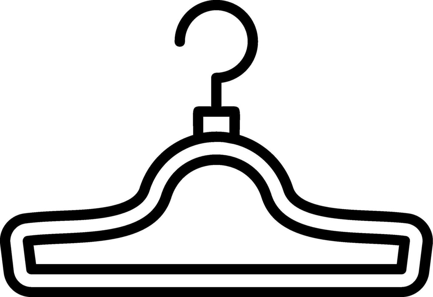 Clothes hanger Icon Design vector