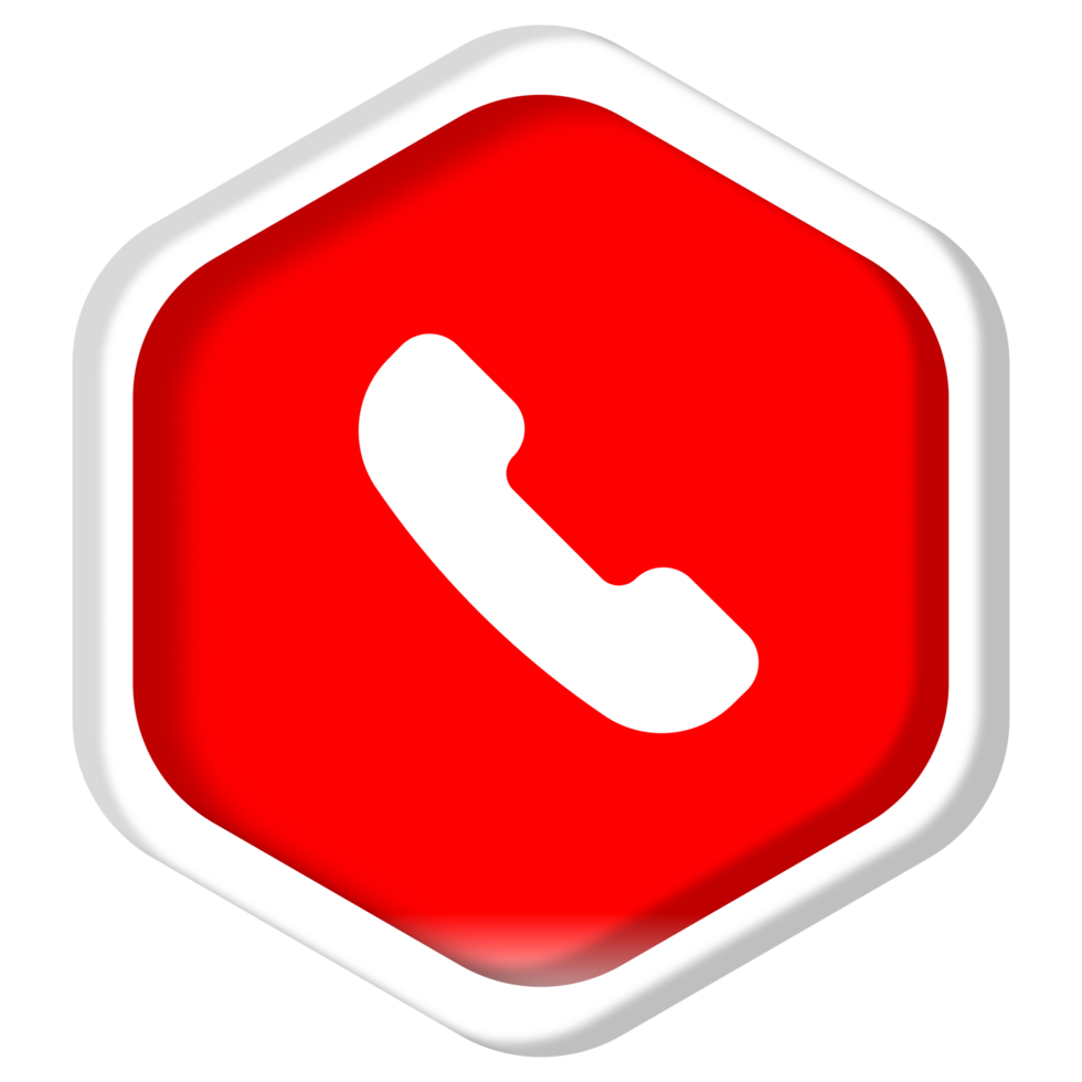 Icon Call Illustration 3D png