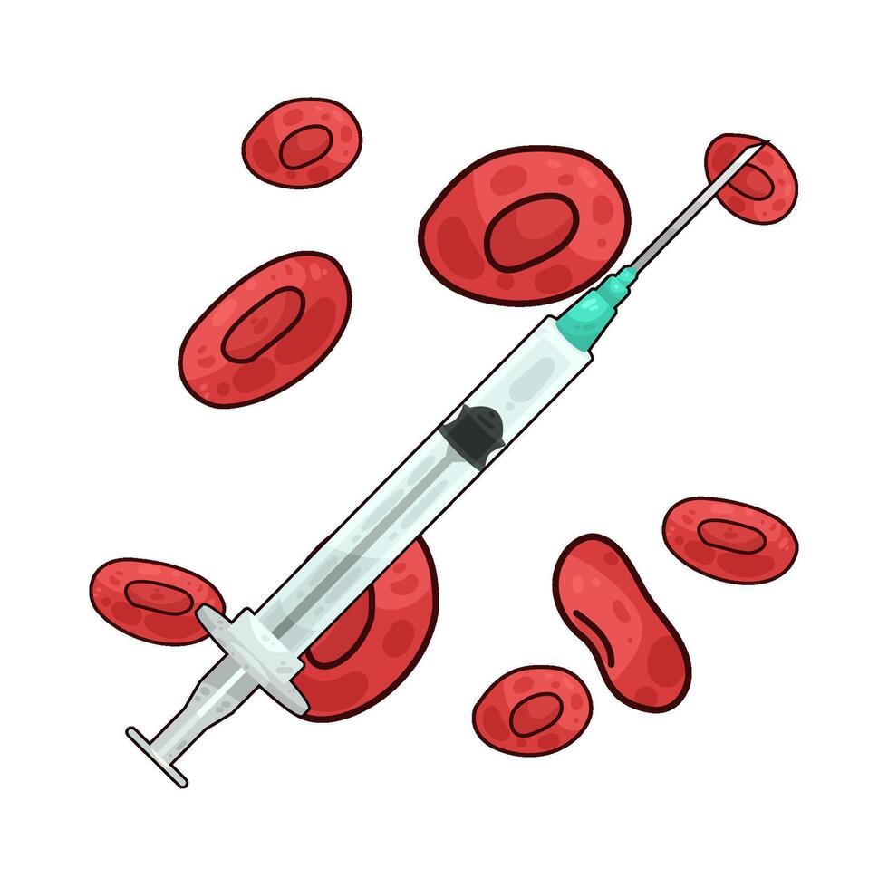 blood cells and injection vector