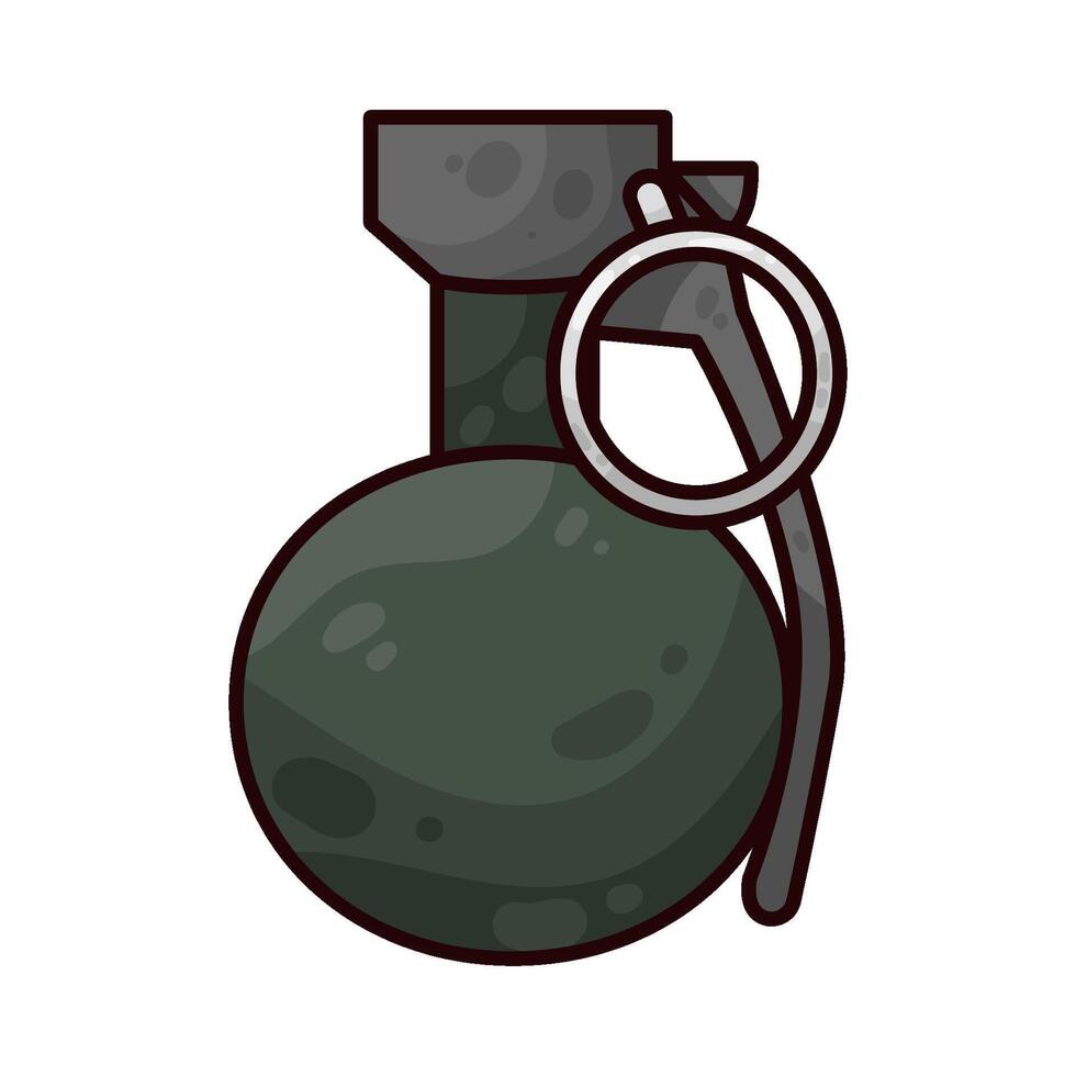 Grenades In Action vector