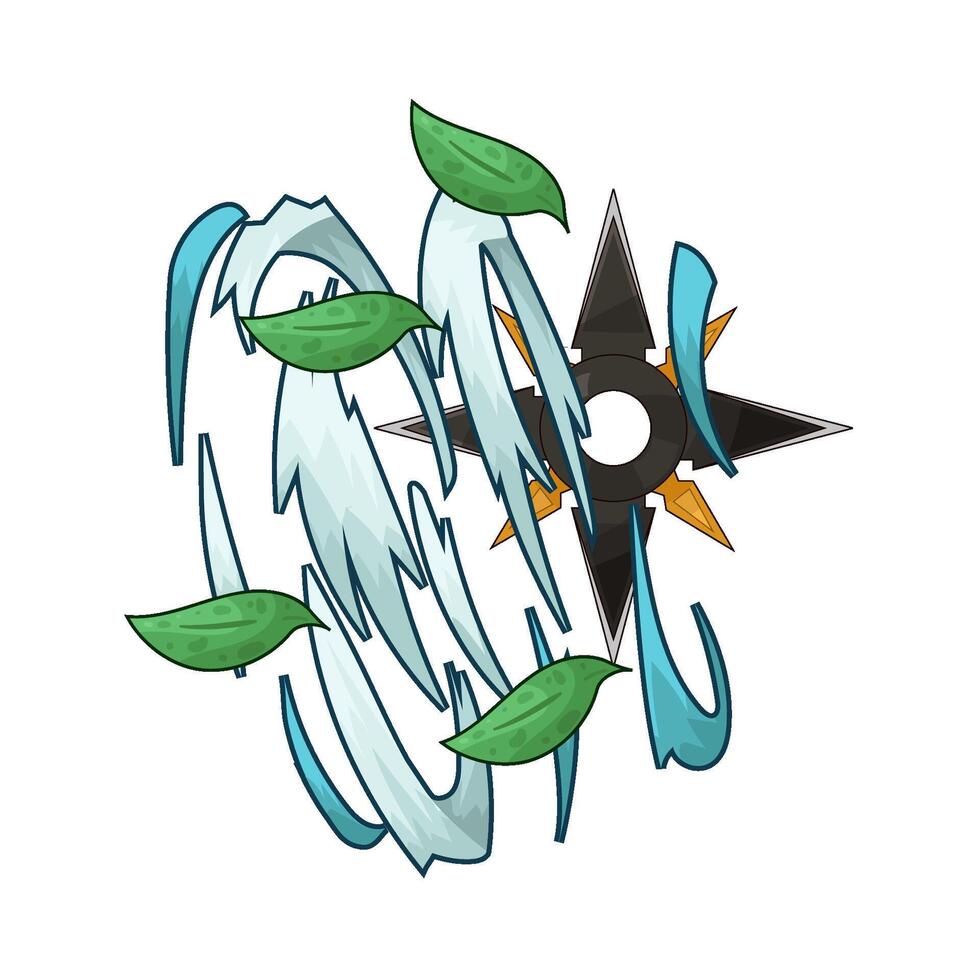 Split Wind by Shuriken vector