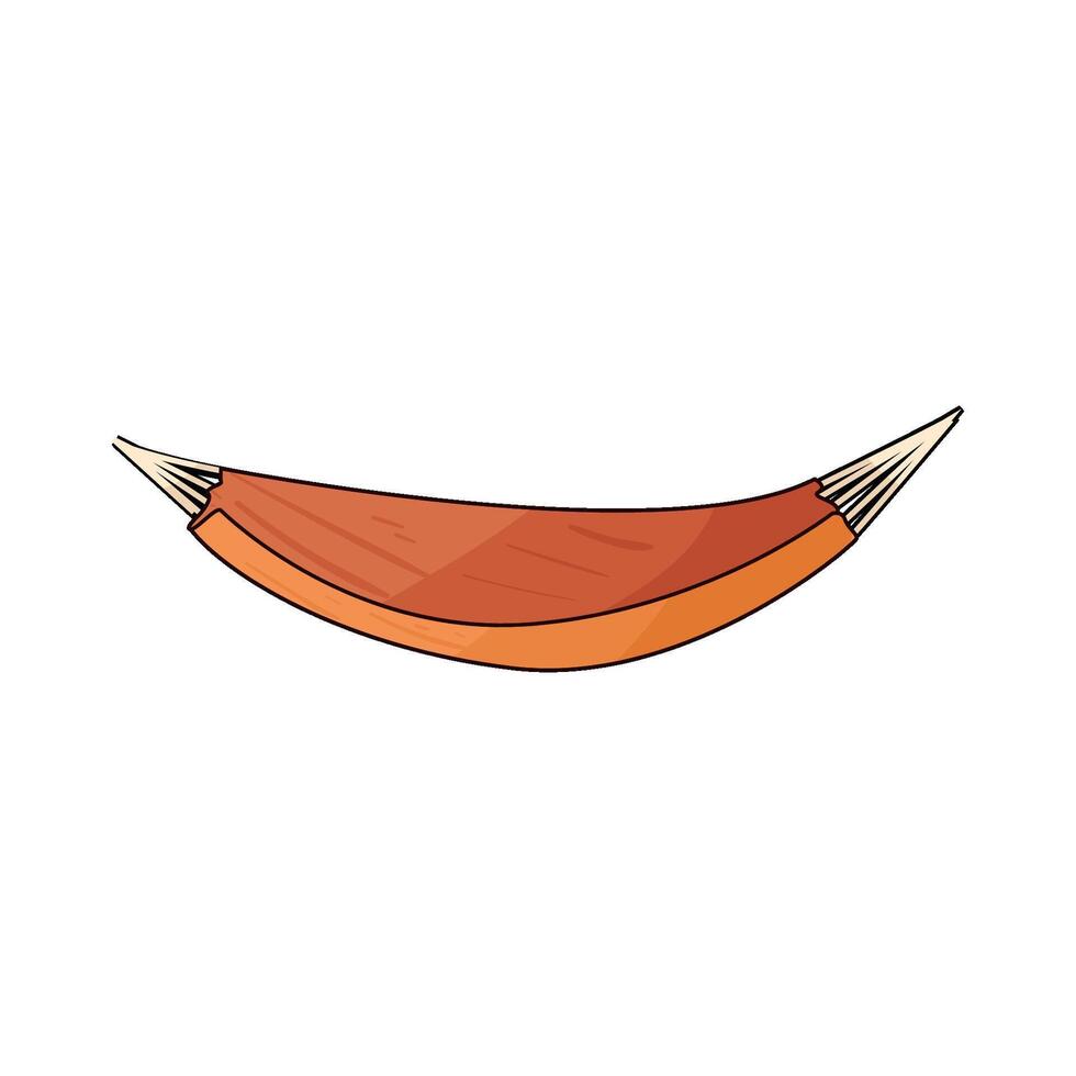 illustration of hammock for Quiet Relaxation vector