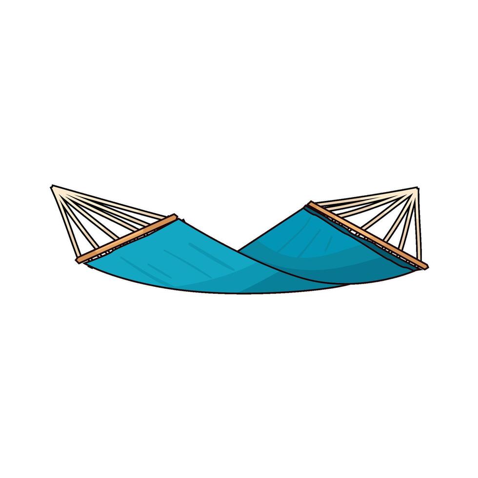 hammock for Quiet Relaxation vector
