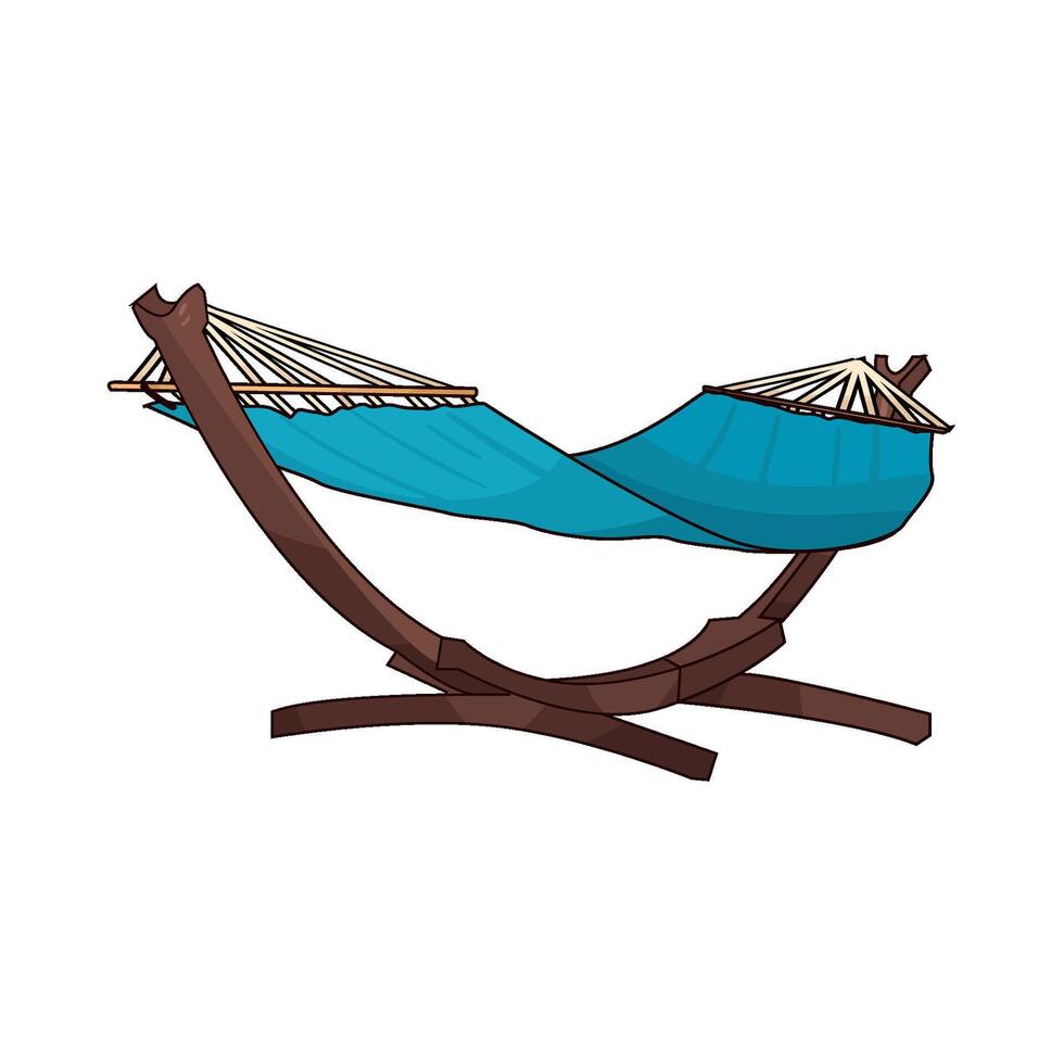 Comfortable Hammock illustration vector