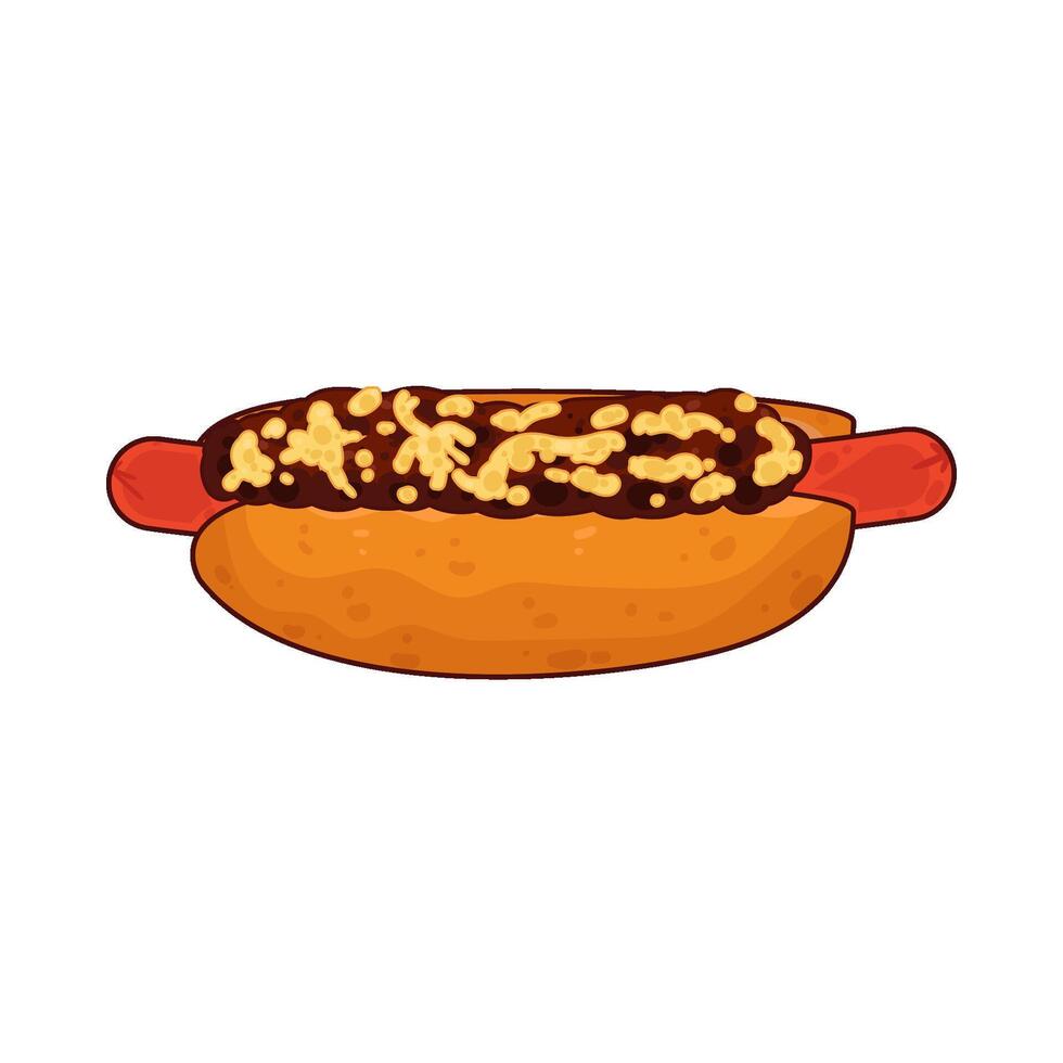 Fast Food Hotdogs vector