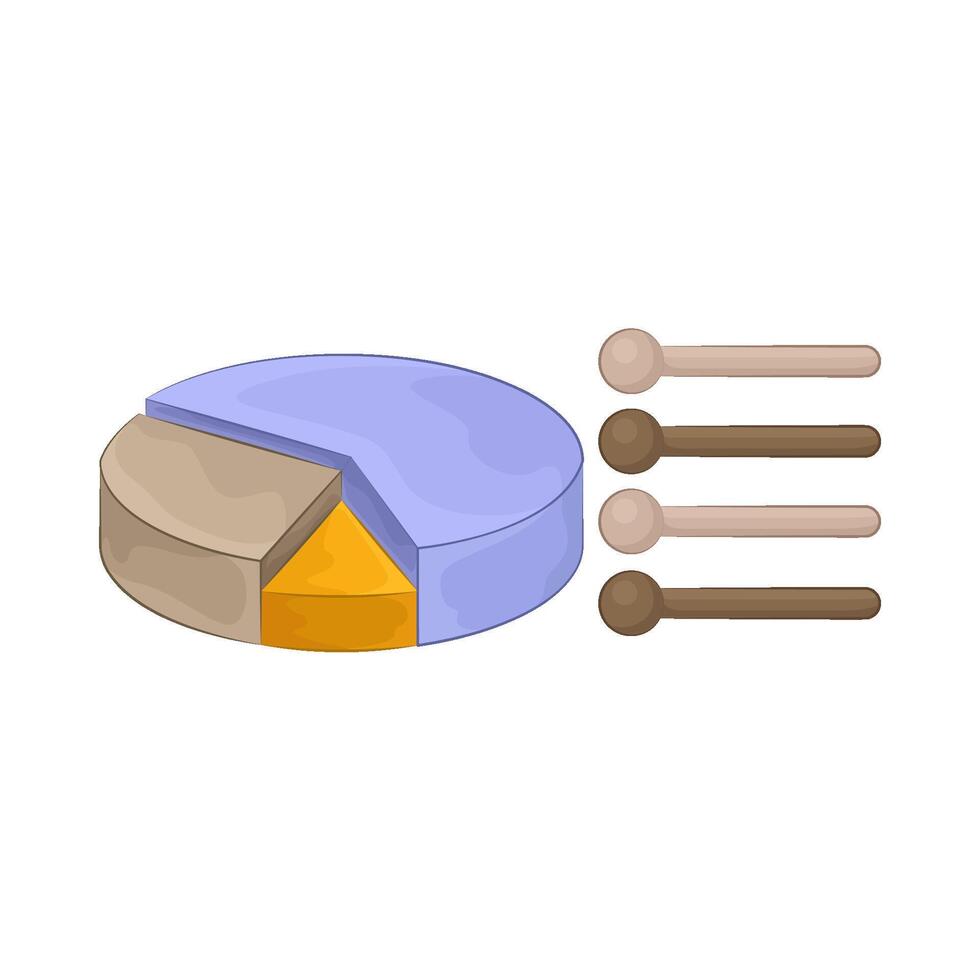 Graphical Data Analysis illustration vector