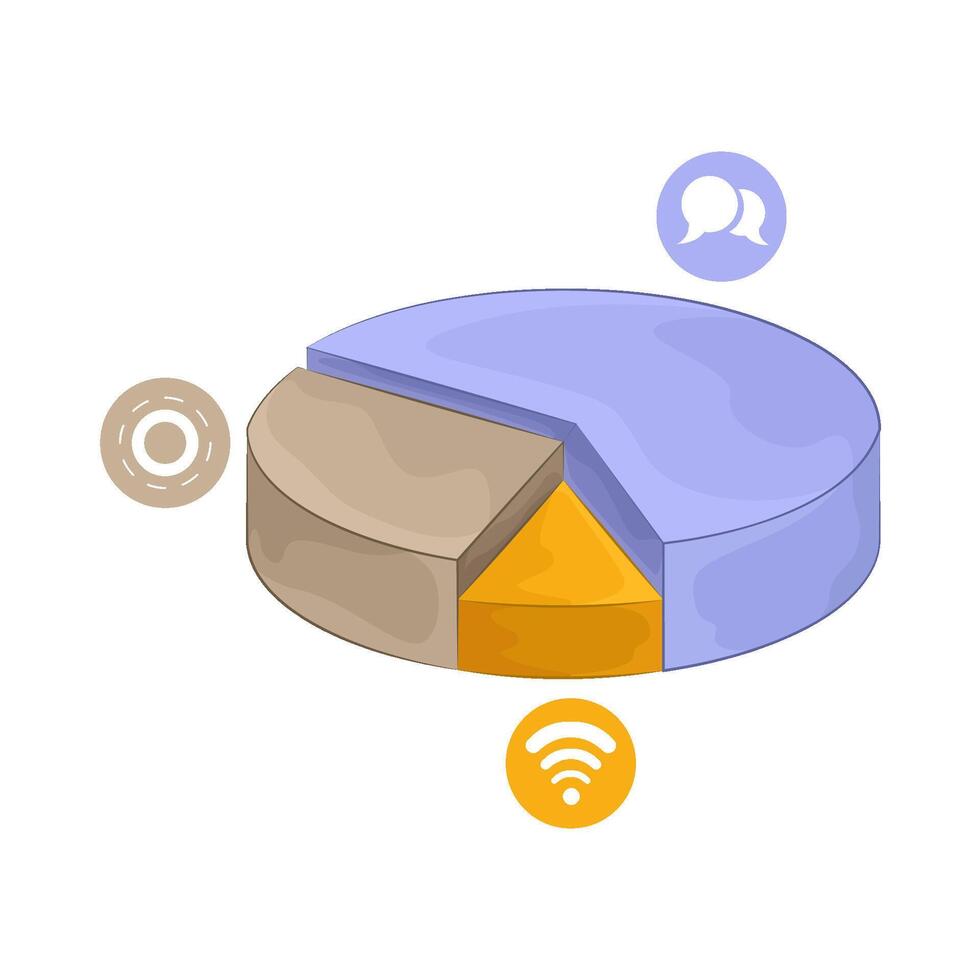 Data Information Circle vector