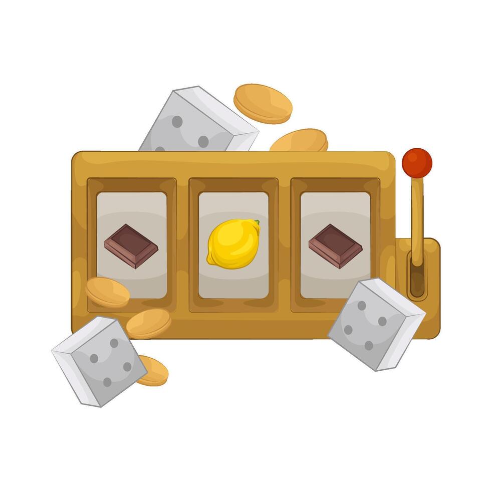 illustration of Big Winning Spin vector