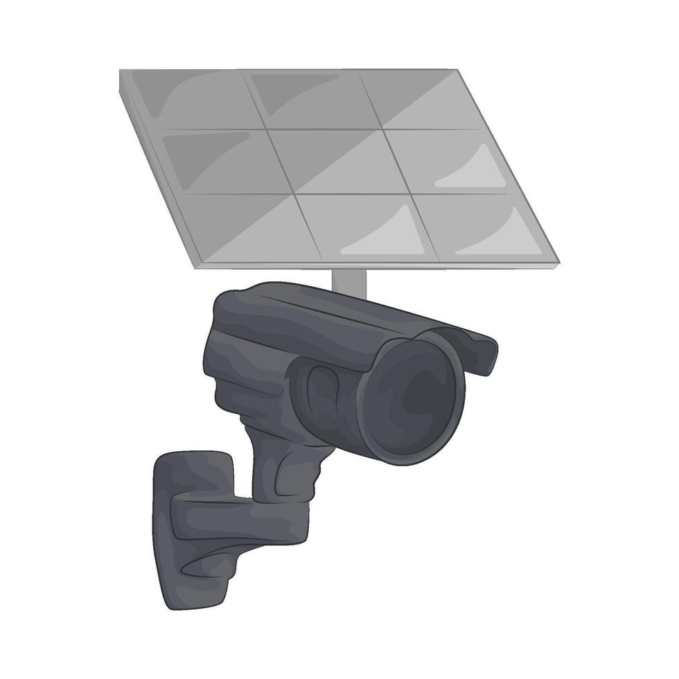 Home Security Camera Technology vector
