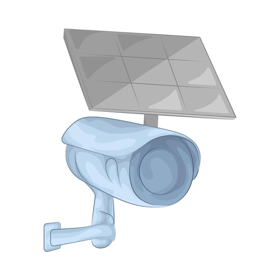 Best Solar Monitoring Camera illustration vector