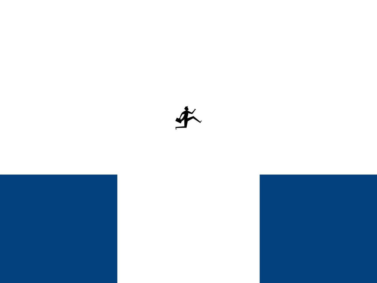 the flag of the island of greece, risk concept vector