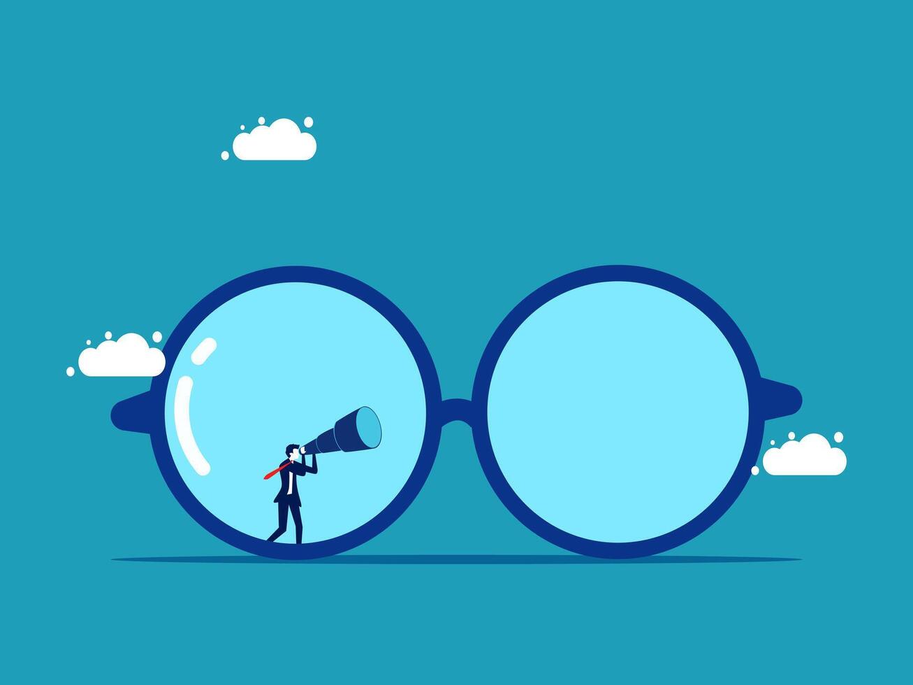 Looking Through Glasses Vector Art, Icons, and Graphics for Free Download