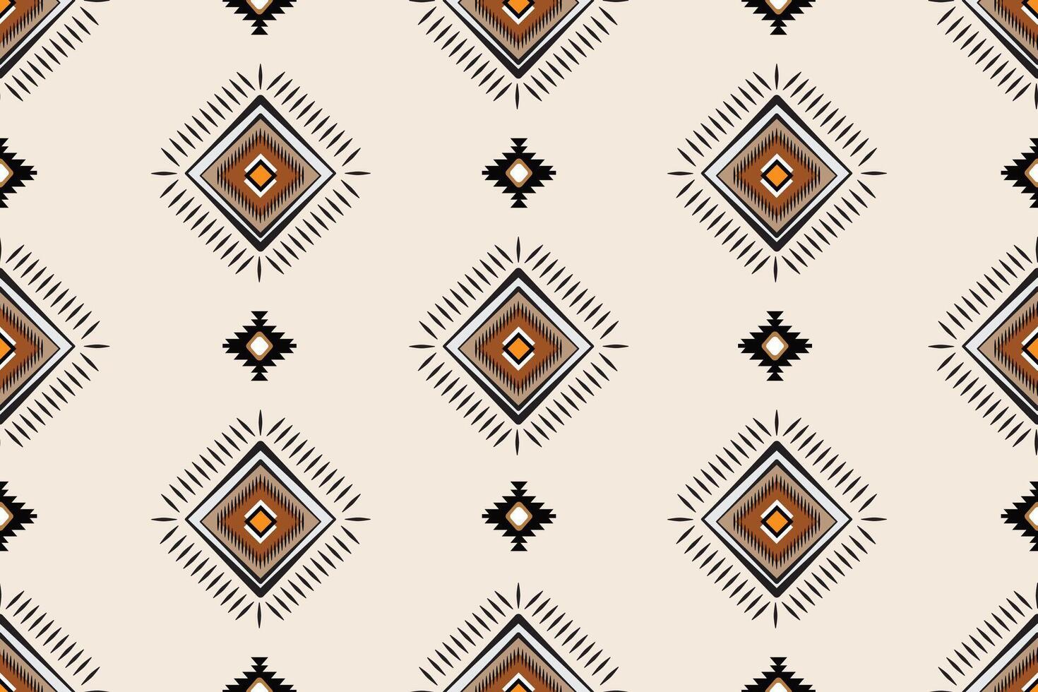 Navajo tribal seamless pattern. Native American ornament. Ethnic South Western decor style. Boho geometric ornament. seamless pattern. Mexican blanket, rug. Woven carpet illustration vector