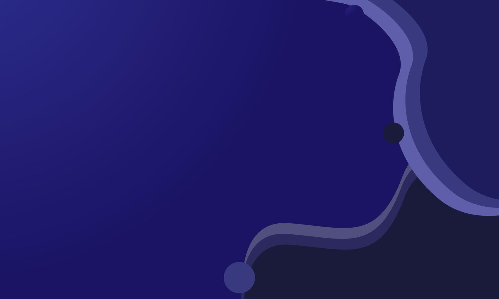 Dynamic waves abstract fluidity blue colors vector