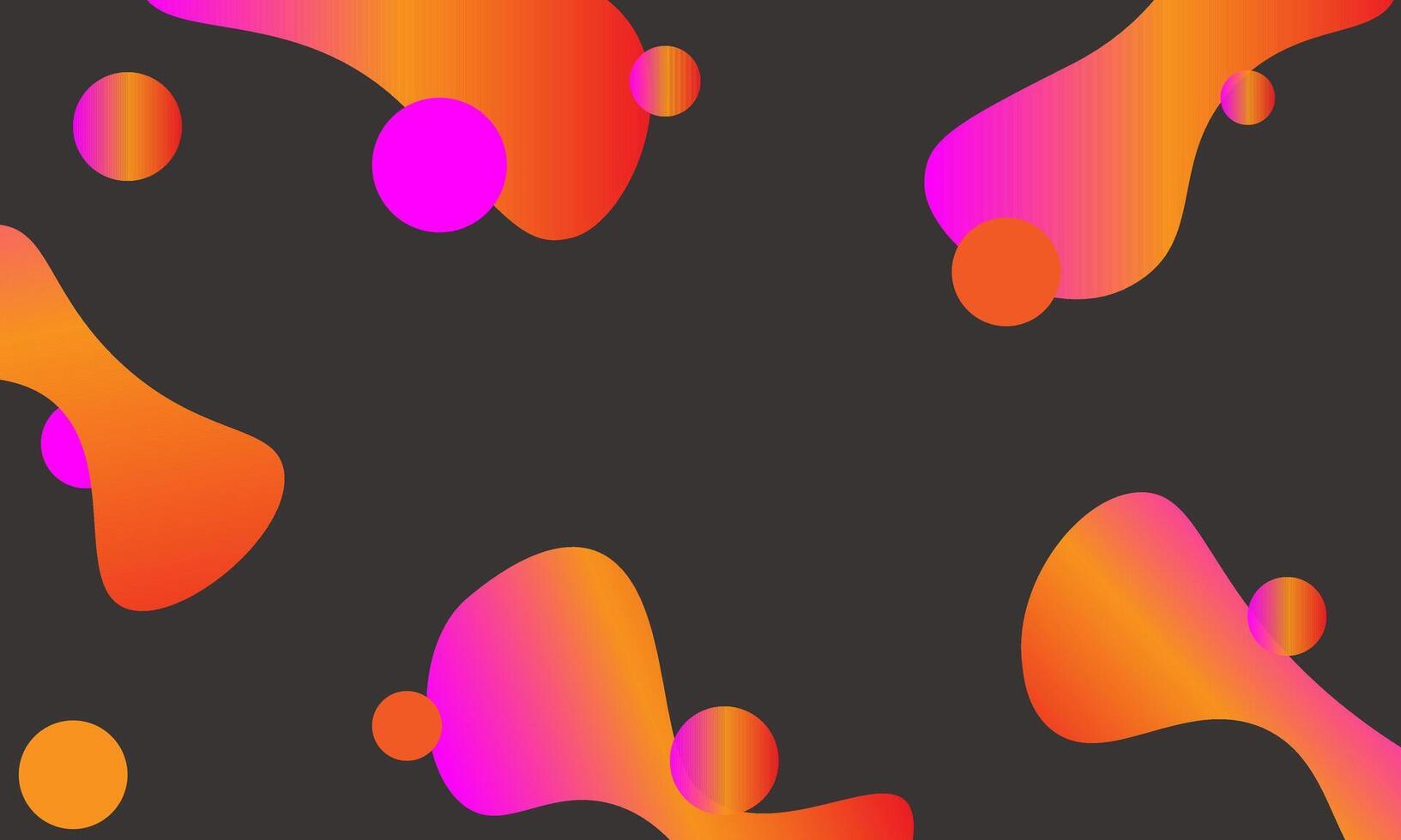 Illutrastion dynamic waves abstract fluidity vector